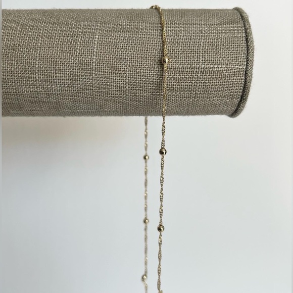 independent Jewelry - 14k goldfilled bead necklace